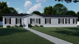 The THE RODDY Exterior. This Manufactured Mobile Home features 4 bedrooms and 3 baths.
