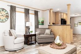 The THE POWERHOUSE Exterior. This Manufactured Mobile Home features 3 bedrooms and 2 baths.