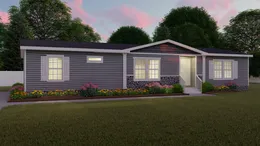 The NORMANDY Exterior. This Manufactured Mobile Home features 3 bedrooms and 2 baths.