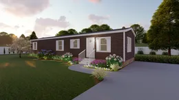 The THE LODGE Exterior. This Manufactured Mobile Home features 2 bedrooms and 2 baths.