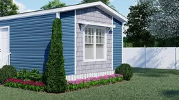 The 3008 ADVANTAGE PLUS 4816 Exterior. This Manufactured Mobile Home features 2 bedrooms and 1 bath.