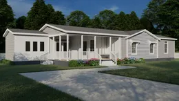 The THE LANEY Exterior. This Manufactured Mobile Home features 3 bedrooms and 3 baths.