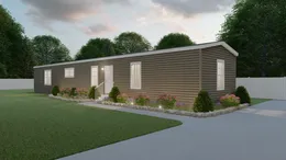 The THE BEXAR Exterior. This Manufactured Mobile Home features 3 bedrooms and 2 baths.