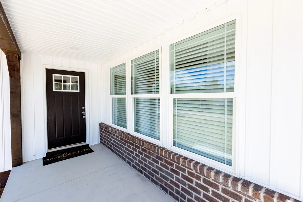 The KEENELAND Exterior. This Manufactured Mobile Home features 3 bedrooms and 2 baths.