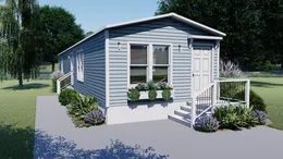 The BLAZER 66 F Exterior. This Manufactured Mobile Home features 3 bedrooms and 2 baths.
