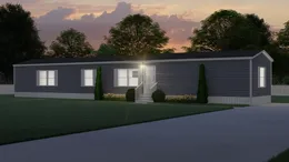 The VALUE LIVING Exterior. This Manufactured Mobile Home features 3 bedrooms and 2 baths.