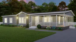 The THE WEISSMULLER Exterior. This Manufactured Mobile Home features 3 bedrooms and 2 baths.