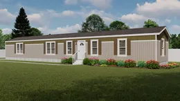 The DECISION MAKER 16803W Exterior. This Manufactured Mobile Home features 3 bedrooms and 2 baths.