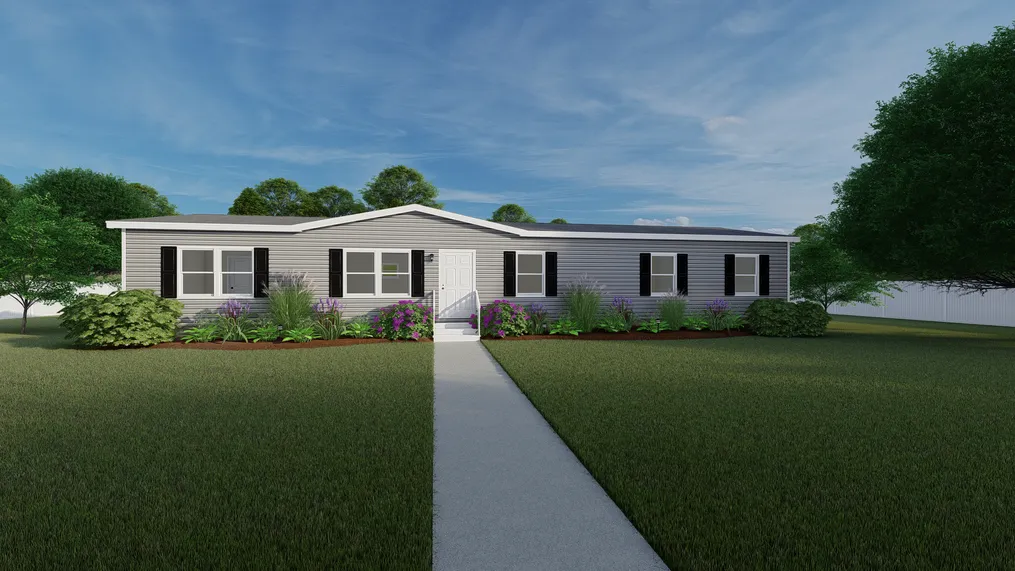 The ULTRA PRO 68 Exterior. This Manufactured Mobile Home features 4 bedrooms and 2 baths.