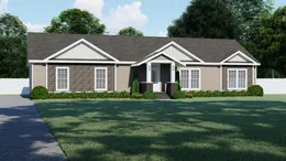 The 3549 JAMESTOWN Exterior. This Modular Home features 3 bedrooms and 2 baths.