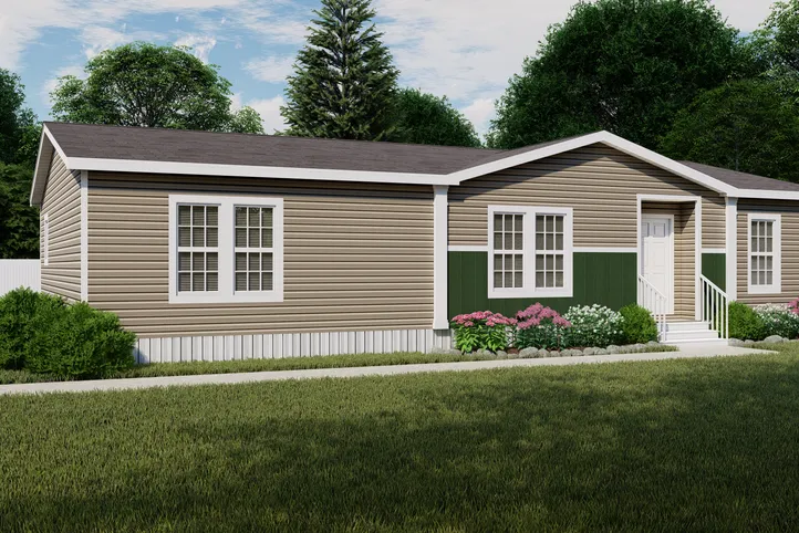 The THE FREEDOM 3252 Exterior. This Manufactured Mobile Home features 3 bedrooms and 2 baths.