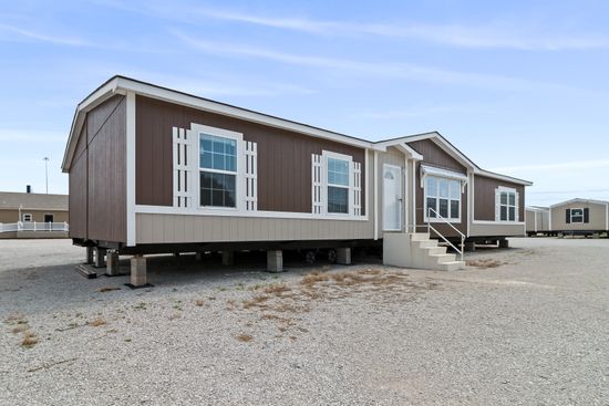 The THE MEGA DRAKE Exterior. This Manufactured Mobile Home features 4 bedrooms and 2 baths.
