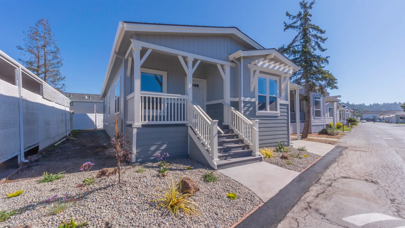 The CORONADO 2456B Exterior. This Manufactured Mobile Home features 3 bedrooms and 2 baths.