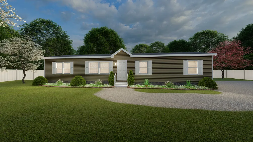 The ULTRA PRO 60 Exterior. This Manufactured Mobile Home features 3 bedrooms and 2 baths.