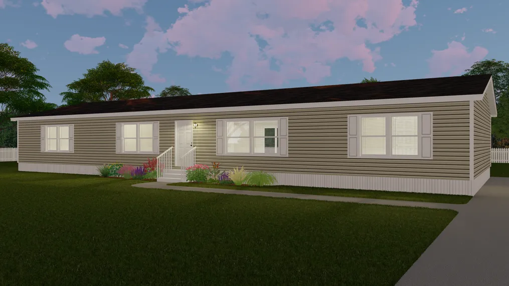 The ULTRA PRO BIG BOY Exterior. This Manufactured Mobile Home features 4 bedrooms and 2 baths.