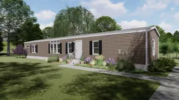 The THE GRANITE RIDGE Exterior. This Manufactured Mobile Home features 3 bedrooms and 2 baths.