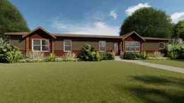 The THE YUKON Exterior. This Manufactured Mobile Home features 4 bedrooms and 3 baths.