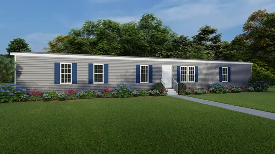 The M626 NORTHWICK Exterior. This Manufactured Mobile Home features 3 bedrooms and 2 baths.