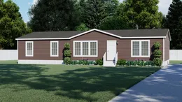 The THE STARK Exterior. This Manufactured Mobile Home features 3 bedrooms and 2 baths.