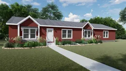 The CERISE Exterior. This Manufactured Mobile Home features 4 bedrooms and 2 baths.