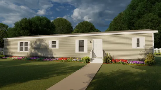 The THE ANNIVERSARY 16 2BED ISLAND Exterior. This Manufactured Mobile Home features 2 bedrooms and 2 baths.
