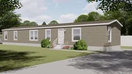 The PLATINUM ANNIVERSARY Exterior. This Manufactured Mobile Home features 3 bedrooms and 2 baths.