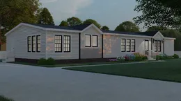The THE EMMA JEAN Exterior. This Manufactured Mobile Home features 4 bedrooms and 3 baths.