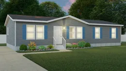The TUCSON Exterior. This Manufactured Mobile Home features 3 bedrooms and 2 baths.