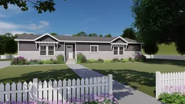 The CORONADO 3766A Trellis Exterior. This Manufactured Mobile Home features 3 bedrooms and 2.5 baths.