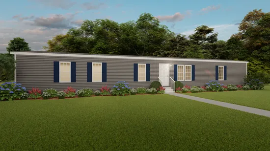 The M626 NORTHWICK Exterior. This Manufactured Mobile Home features 3 bedrooms and 2 baths.