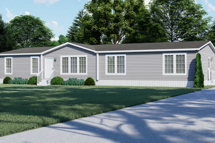 The THE TURNER Exterior. This Manufactured Mobile Home features 3 bedrooms and 2 baths.