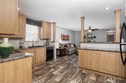 The THE POWERHOUSE Exterior. This Manufactured Mobile Home features 3 bedrooms and 2 baths.
