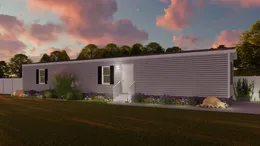 The ELATION Exterior. This Manufactured Mobile Home features 3 bedrooms and 2 baths.