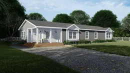 The SOUTHERN CHARM 4 BR Exterior. This Manufactured Mobile Home features 4 bedrooms and 2 baths.