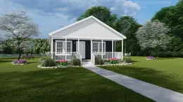 The THE LAKE VIEW Exterior. This Manufactured Mobile Home features 3 bedrooms and 2 baths.