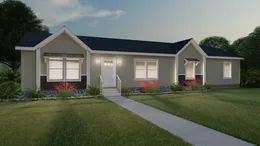 The EBONY Exterior. This Manufactured Mobile Home features 4 bedrooms and 2 baths.