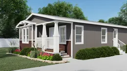 The GPII-2748-2A OAK RANCH Exterior. This Manufactured Mobile Home features 2 bedrooms and 2 baths.