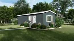 The FAIRPOINT 12401A Standard Exterior. This Manufactured Mobile Home features 1 bedroom and 1 bath.