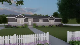 The CORONADO 3766A Trellis Exterior. This Manufactured Mobile Home features 3 bedrooms and 2.5 baths.