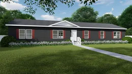 The VESUVIUS 7628-656 Exterior. This Manufactured Mobile Home features 4 bedrooms and 2 baths.