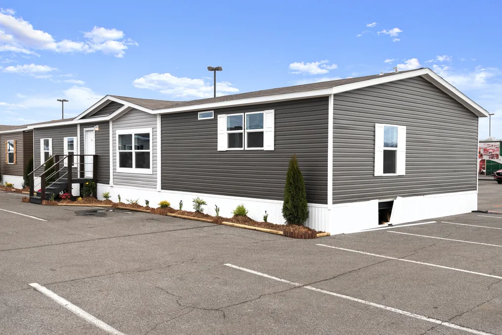 The SIG28663A Exterior. This Manufactured Mobile Home features 3 bedrooms and 2 baths.