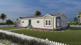 The CORONADO 3760A Coastal Exterior. This Manufactured Mobile Home features 3 bedrooms and 2.5 baths.