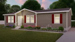 The SUNDANCE 48B Exterior. This Manufactured Mobile Home features 3 bedrooms and 2 baths.