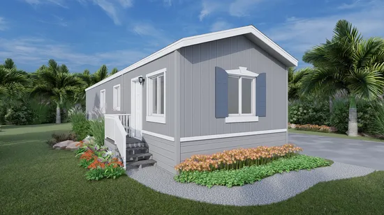The GPII 1436-1B PISMO Exterior. This Manufactured Mobile Home features 1 bedroom and 1 bath.