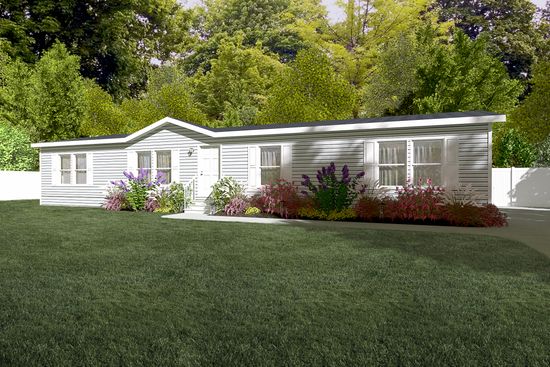 The 4620 "957 PARK AVENUE" 6428 Exterior. This Manufactured Mobile Home features 3 bedrooms and 2 baths.