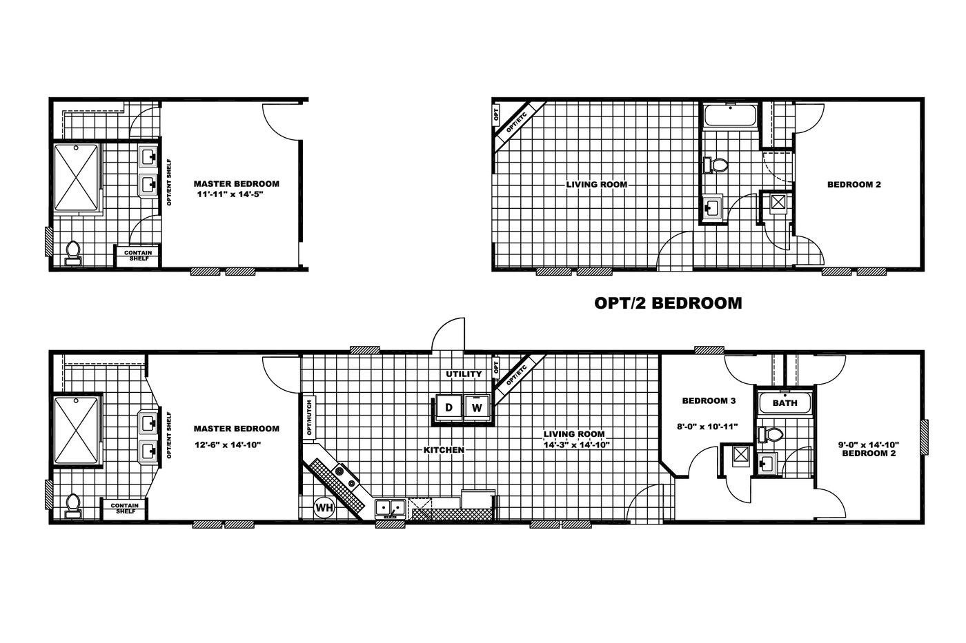 Shower House  Floorplan