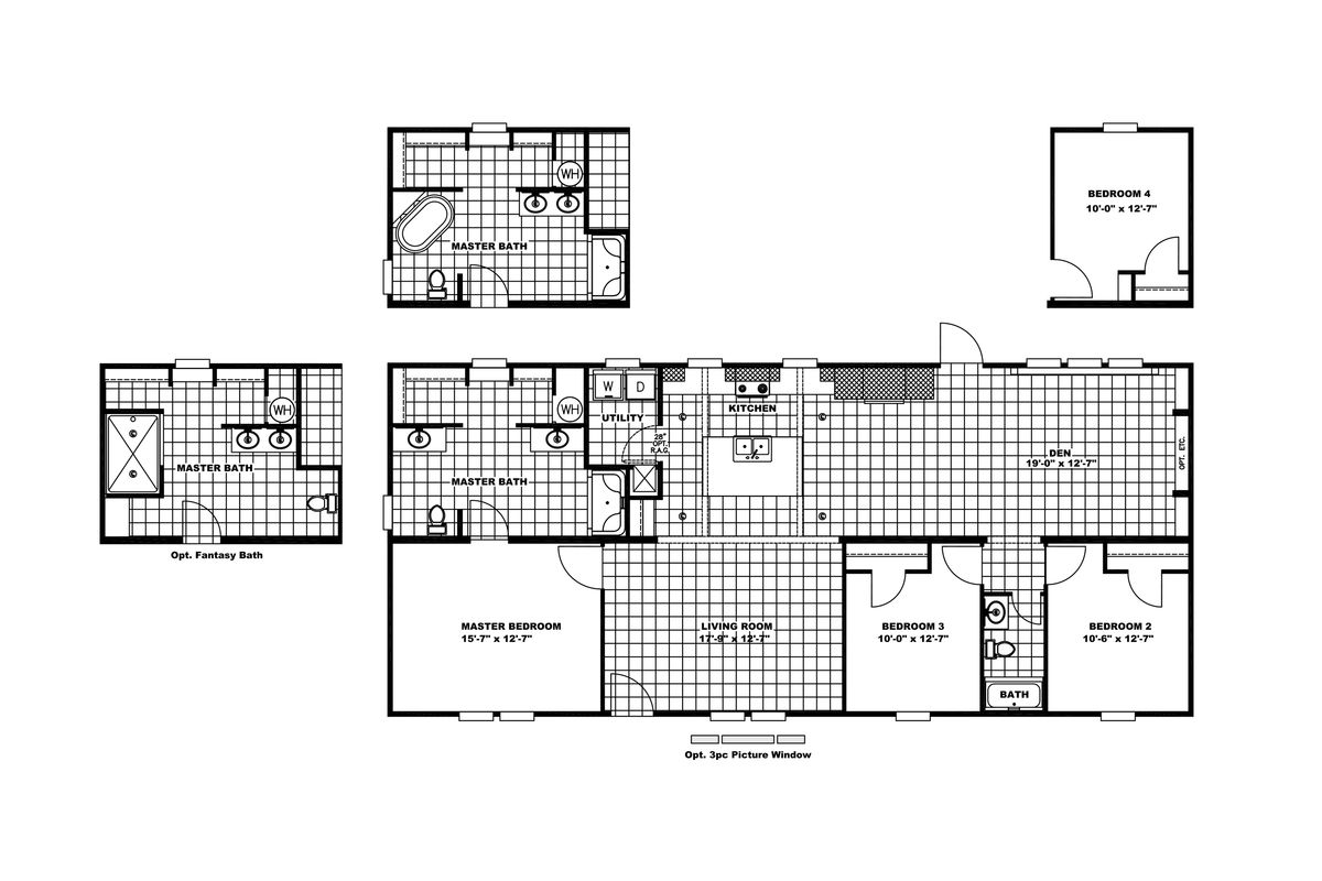 46GLS28603CH Floor Plan