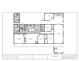 The 4870 ENTERPRISE 7632 Floor Plan. This Manufactured Mobile Home features 4 bedrooms and 2 baths.