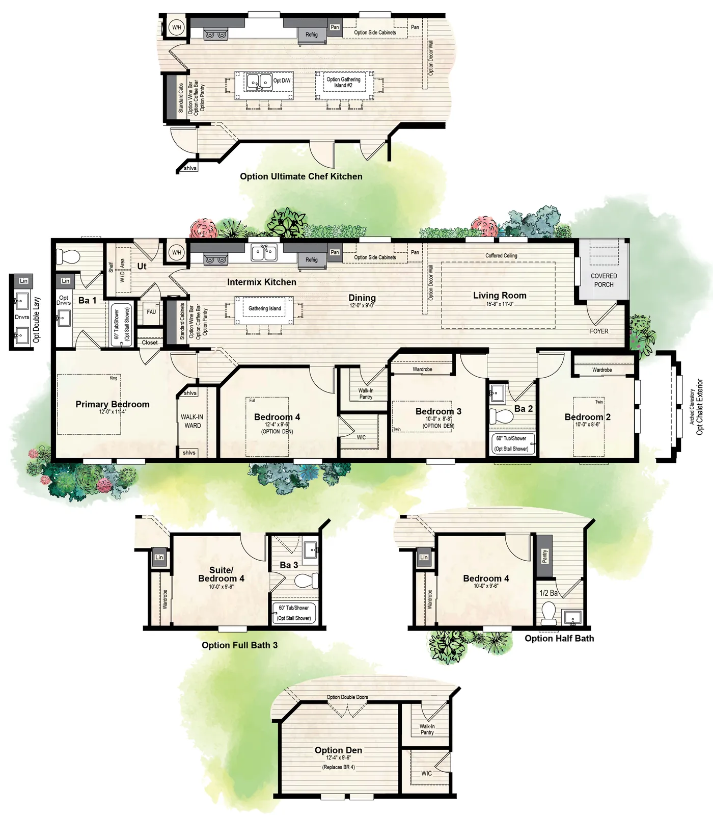Gpii-2462-4b Woodcrest Floorplan