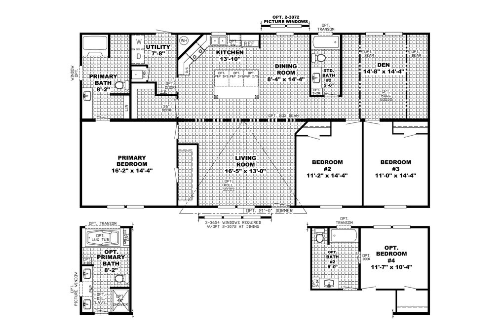 1999 Patriot Mobile Home Floor Plan House Design Ideas
